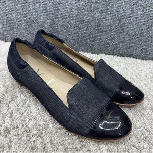 AGL Attilio Giusti Leombruni shoes Ballet Flats slip-ons Cap-Toe Women's size 36